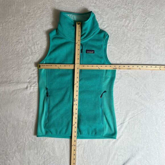 Women’s Patagonia Vest Size S Blue Teal Outdoor Active Hiking Travel Gorpcore - Picture 6 of 7